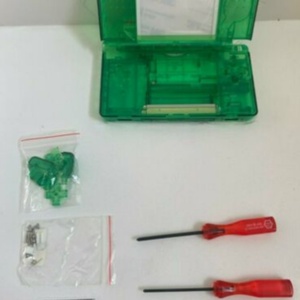 Coque complète transparente bleue de remplacement pour console NDSL - Product Image 2