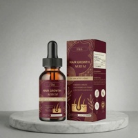Sérum capillaire fortifiant à base d'extrait de plantes naturelles et de peptides, sans prostaglandine, OEM ODM, marque privée, vente en gros, sur mesure