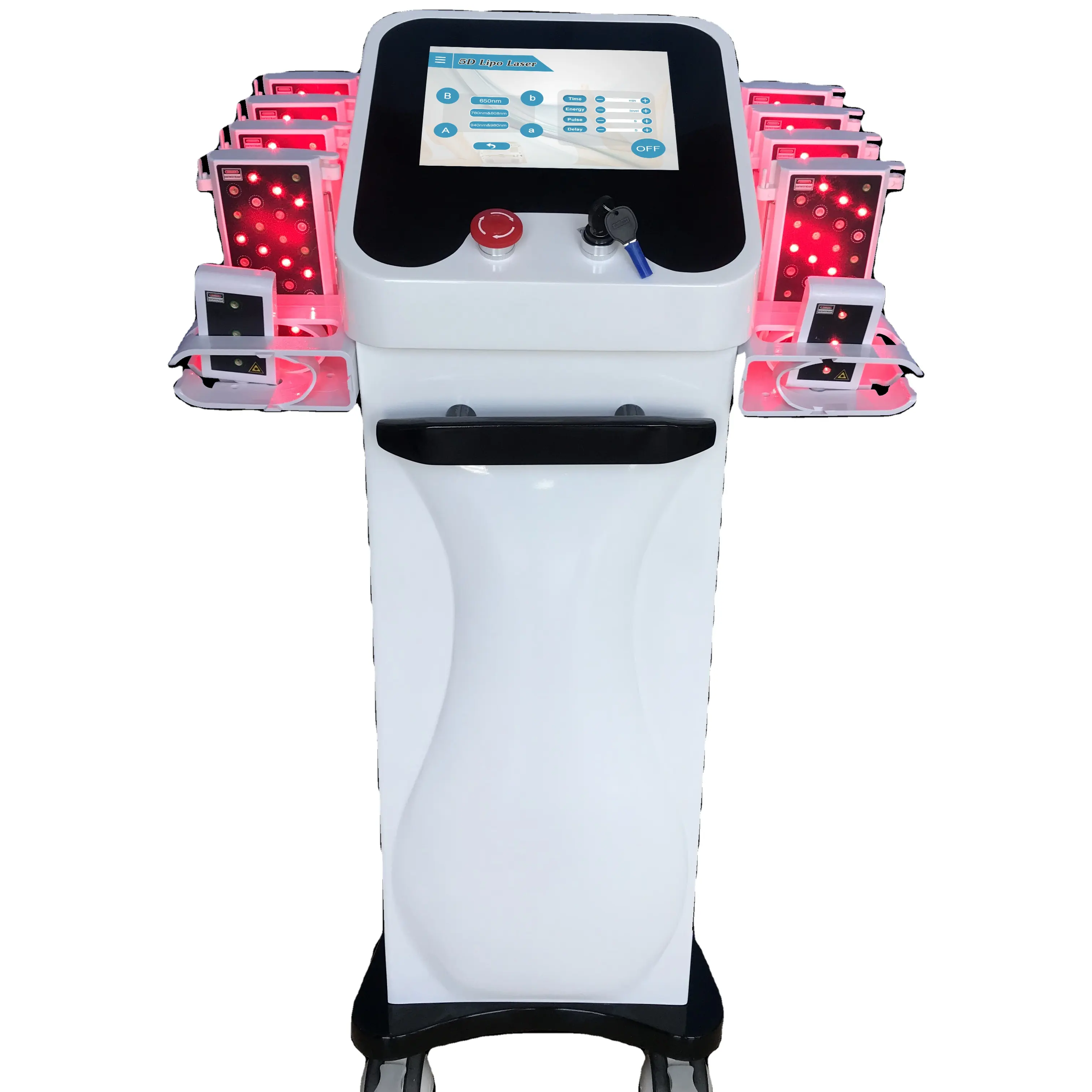 Professional 5D Lipo Laser machine for fat loss without surgery Easy to use, safe, effective and shows immediate results