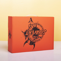 Fournisseur doré Boîte à gâteau en carton ondulé avec logo personnalisé Boîte cadeau en papier carton couleur avion avec gaufrage Chine Vente en gros