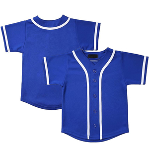 Conjunto de Uniforme de Béisbol Sublimado de Moda de San <span class=keywords><strong>Diego</strong></span>, Camisetas de Béisbol Azules y Rojas Personalizadas para Niños, Jersey Bordado - Product Image 1
