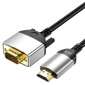 Cable HDMI a VGA Pengqiao de 1.5M Macho a Hembra con Tornillos para Monitor, TV, Proyector, Consola de Juegos - Product Image 4