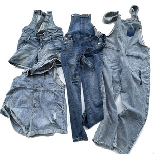 Bales de vêtements usagés d'usine, vêtements coréens d'<span class=keywords><strong>occasion</strong></span>, bretelles courtes, pantalons longs pour femmes, pré-aimés, en lot, Klgs - Product Image 3