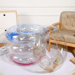 Mới đến Shinny bơi trong suốt <span class=keywords><strong>Float</strong></span> Vòng vòng tròn bơi vòng cho trẻ em và người lớn - Product Image 2