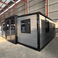 Maison préfabriquée conteneur 20 pieds 40 pieds extensible à vendre petite maison préfabriquée 3 4 5 chambres à coucher