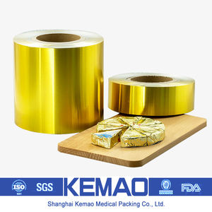 KEMAO 컬러 실버 알루미늄 호일 크림 치즈 호일 재활용 도매 가격 알루미늄 호일 식품 포장지 - Product Image 2