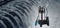 Pompa Air Laut Akuarium Listrik Tekanan Tinggi MEUDY Submersible dengan Saklar Pelampung untuk Pengolahan Air Limbah PV(M)