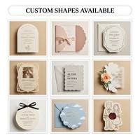 Cartes de remerciement personnalisées en papier vanille fait main avec logo, corde de chanvre et lavande séchée |   Cartes de vœux rustiques personnalisées en gros