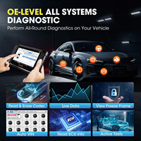 Autel MaxiPRO MP808BT Pro Kit avec adaptateurs OBDII supportant 3000 + codage ECU bidirectionnel 30 + Services 150 rend FCA AutoAuth