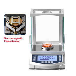 Yüksek Kalite 200g 0.0001g Paslanmaz Çelik Analitik Terazi Laboratuvar Dijital Tartı - Product Image 5