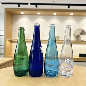 Fabrika Fiyatı Özel 330ml 500ml 750ml Soda İçecek Gazlı İçki Sade Maden Suyu Cam Şişe Cam Su Şişesi - Product Image 5