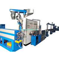 Machine d'extrusion de couche d'isolation de câble d'alimentation isolé en PVC, machine de fil et de câble fabriquée en chine avec onduleur Yaskawa