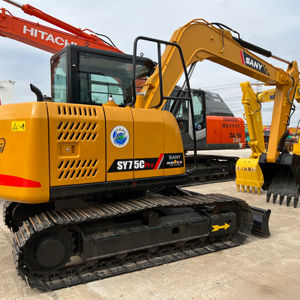 Excavatrice d'occasion SANY SY75C Prix bas Excellentes performances Excavatrice d'occasion SANY à vendre - Product Image 1