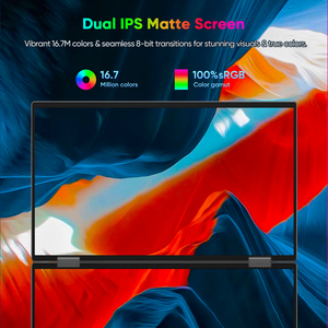 Nhà Máy bán hàng trực tiếp 16 inch 2.5K ba màn hình kép mở rộng IPS LCD di động gấp màn hình di động tất cả-trong-một giải pháp hiển thị - Product Image 5