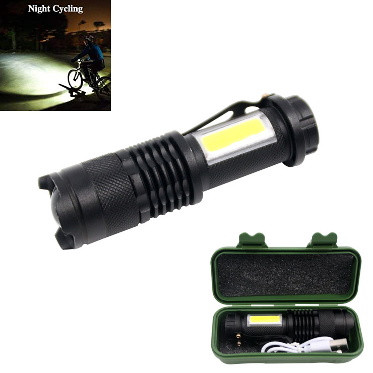 led aluminum flashlight