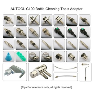 AUTOOL C100 Car Cleaner <strong>Machine</strong> Universal Gasoline Auto Non-Dismantle Fuel <strong>Injector</strong> Cleaning for Petrol EFI Throttle - Product Image 3