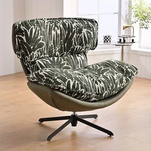 Sofá individual giratorio de lujo moderno, <span class=keywords><strong>silla</strong></span> reclinable perezosa de cuero sintético, sala de estar ecológico para asiento, <span class=keywords><strong>silla</strong></span> de dormitorio - Product Image 5