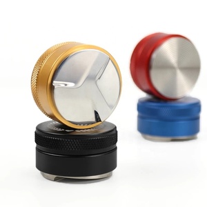 Espresso Cappuccino Maker tres pendientes en ángulo <span class=keywords><strong>Barista</strong></span> herramientas para <span class=keywords><strong>DeLonghi</strong></span> café accesorios nivelador 58MM Distribución - Product Image 5