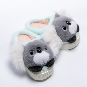 Nuevas Pantuflas de Peluche de Capibara, Pantuflas de Casa Cálidas de Invierno Antideslizantes de EVA, Pantuflas de Oveja Peludas al por Mayor - Product Image 6