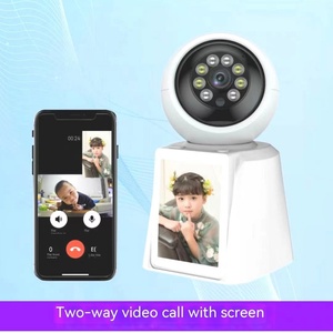 Icsee 1080P HD một cú nhấp chuột cuộc gọi Home <span class=keywords><strong>Wifi</strong></span> Giám sát <span class=keywords><strong>camera</strong></span> giám sát Ptz <span class=keywords><strong>camera</strong></span> với IPS màn hình cho trẻ em và người già - Product Image 4