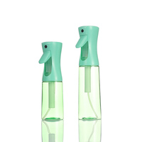 Atomizador de Perfume Portátil de Viaje, en Forma de Cilindro, con Bomba de Pulverización Continua, Botella de Spray de 200 ml, Mini Atomizador de Niebla Fina de Plástico PET
