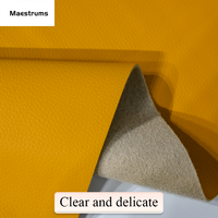 Matelas d'extérieur en similicuir durable, gaufré, imperméable, en PVC élastique, doux au toucher, avec un dos tissé tricoté, textile de maison