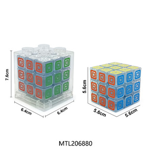 Mainan pendidikan anak-anak, mainan kubus kecepatan kubus ajaib 35mm 3x3 persegi - Product Image 6