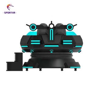 Manège de parc d'attractions SportVR, nouvelle montagnes russes en forme d'OVNI à rotation 360°, 4 places, cinéma VR 9D - Product Image 3