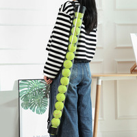 Tube de ramassage de balles de tennis et de pickleball, transparent, extensible, en plastique, design portable, le plus vendu aux États-Unis, en stock