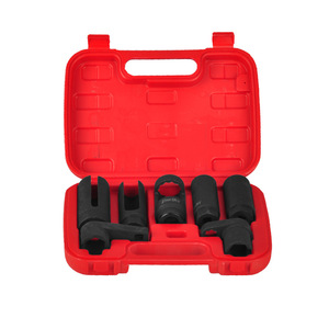 Juego de llaves de sensor de oxígeno Ruichi de 7 piezas, 27 mm, Cr-V, herramienta de reparación automotriz para uso mecánico - Product Image 1