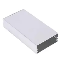 Caja de carcasa de aluminio industrial de fábrica de China, para paquete de batería, carcasas electrónicas, caja de proyecto