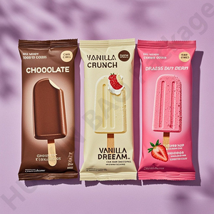 Tùy Chỉnh In Tái Chế Nhựa Nhiệt Con Dấu Ice Lolly Kem Pop <span class=keywords><strong>Popsicle</strong></span> Bao Bì Bao Bì Trở Lại Kín Túi - Product Image 4