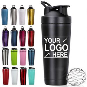 Wholesale Sports Gym Vacuum <b>Shaker</b> Bottle Custom Logo Stainless Steel Metal Fitness Mixer Protein Large Capacity Insulated <b>Cup</b> - Product Image 1