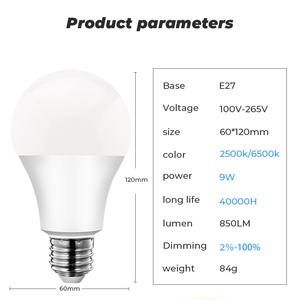 YIERYI 9 Wát E27 WiFi Ánh Sáng Bulb Cuộc Sống Thông Minh LED 850LM RGB Lamp App Làm Việc Với Alexa <span class=keywords><strong>Google</strong></span> <span class=keywords><strong>Home</strong></span> Dimmable Hẹn Giờ 110V 220V - Product Image 6
