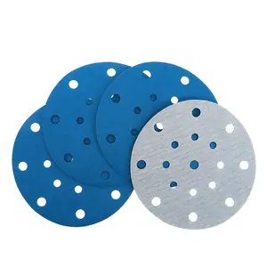 Otomotiv zımpara diskleri ve çarpışma onarımı ve kaplama giderimi için mavi aşındırıcılar disk ve sac ruloları