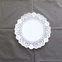 Napperons en papier jetables 30x40 cm, napperons en dentelle pour la décoration de gâteaux, la décoration alimentaire, les fêtes et la table