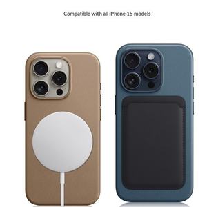 Étui de téléphone tissé <span class=keywords><strong>en</strong></span> sergé gaufré étanche pour iPhone 16 15, <span class=keywords><strong>coque</strong></span> magnétique animée pour iPhone Pro 17 - Product Image 4