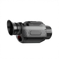 Télescope monoculaire de chasse en plein air avec vision nocturne infrarouge 4K HD, transmission WiFi, 6400W D15, enregistrement couleur, portée globale de 150 m