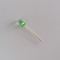Diodes LED rondes vertes de haute qualité 5 mm certifiées ROHS/REACH 1000 pièces/paquet Vente directe d'usine Échantillons gratuits inclus