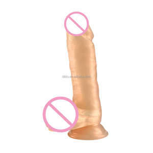 Latest 20.5cm PVC Macaron Dildo with Strong Suction Cup Realistic Colorful Dildo for Women and <strong>Gay</strong> Men - Product Image 4