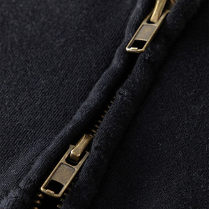 Sweat à capuche personnalisé de haute qualité 100% coton vintage lavé à fermeture éclair Fabricant lavé à l'acide à faible volume et à poids élevé - Product Image 4