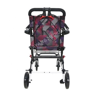 <span class=keywords><strong>Haut</strong></span> <span class=keywords><strong>de</strong></span> <span class=keywords><strong>gamme</strong></span> CE mobilité Portable manuel <span class=keywords><strong>fauteuil</strong></span> <span class=keywords><strong>roulant</strong></span> pliant léger roue <span class=keywords><strong>de</strong></span> transfert compagnie aérienne approuvée pour les Patients Walker Rollator - Product Image 5