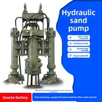 Pompa Lumpur Hisap Submersible Hidrolik Excavator Besar untuk Pengisapan Lumpur/Sludge dan Pasir, Buatan Tiongkok