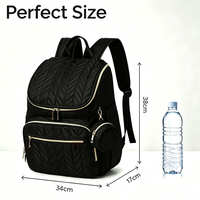Sac à dos de maternité pour bébé, sac de voyage résistant à l'eau, sac de maman, sac de voyage pour bébé avec étui pour sucette