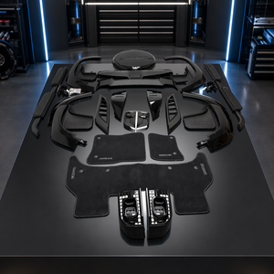 Nuevo Kit de Carrocería Urbano de Ajuste Perfecto, ABS Negro Brillante para Defender 90/110, Pedales, Cubiertas de Neumáticos, Atornillables - Product Image 1