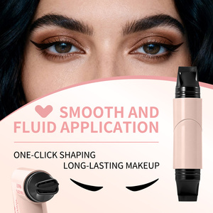 Delineador de Ojos Mate en Forma de V de Larga Duración, de Lujo, Personalizado, de Marca Privada, Doble Punta, Negro Natural, Resistente al Agua - Product Image 3