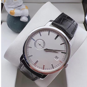 Reloj Automático Minimalista, Resistente al Agua, Nuevo Modelo 2026, Caja Plateada, Segundero Pequeño, Esfera Blanca, Fecha, Reloj Mecánico de Lujo para Hombre, Estilo Ejecutivo - Product Image 2