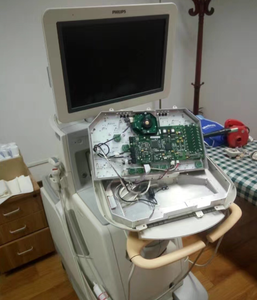 Solución de problemas para GE Logiq E9 deshabilitar para iniciar los servicios de reparación de máquinas de ultrasonido - Product Image 3