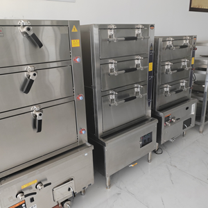 Vaporeras Comerciales y Gabinetes de Vapor para Mariscos, Equipos de Cocina Aptos para Restaurantes, Hoteles y Cafeterías - Product Image 4