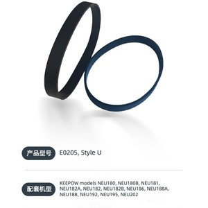 Correa de goma para aspiradora E0205, correa de transmisión para equipos de limpieza Eureka, uso doméstico, gran compatibilidad - Product Image 3